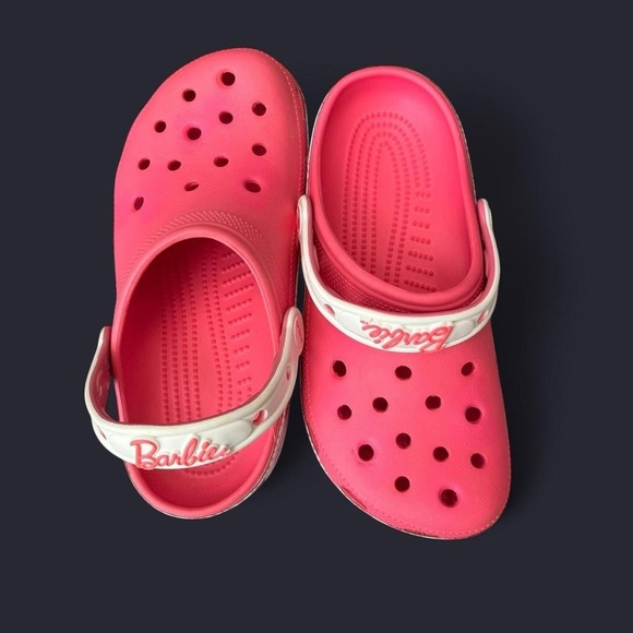 Barbie Crocs Classic Unisex Clog! (W6/M4) In Perfect Condition - Picture 6 of 8